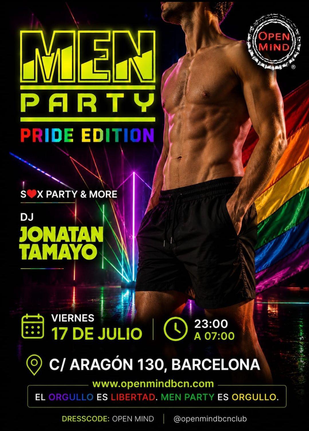 Men Party: Pride Barcelona 2026 Special Edition
