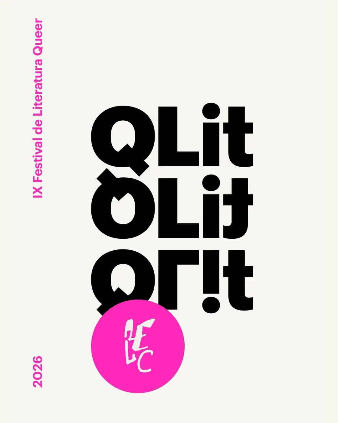 9th Edition of the QLit Queer Literature Festival 2026