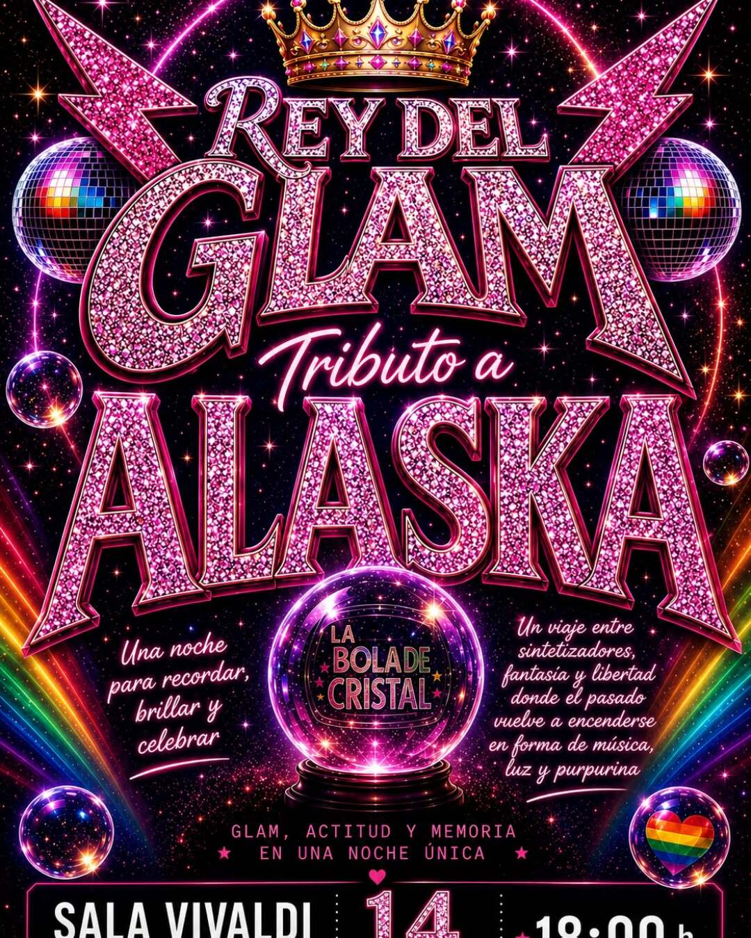 Tributo a Alaska - Rey del Glam