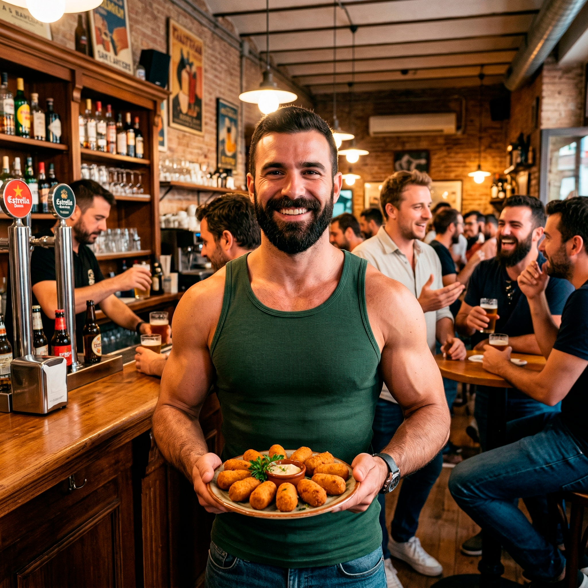 Canal Croqueta — local bear-friendly en Barcelona